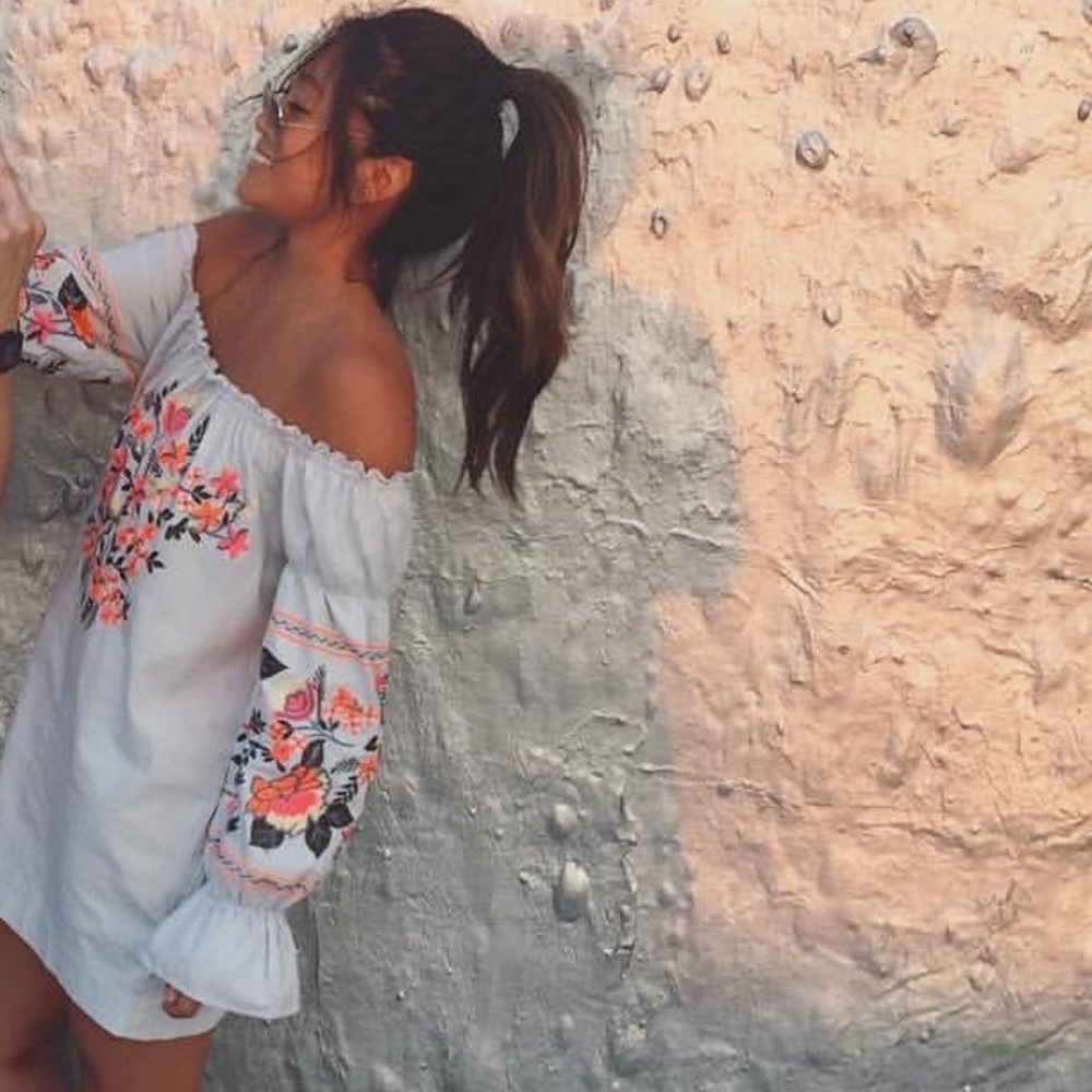 Free people off the shoulder dress